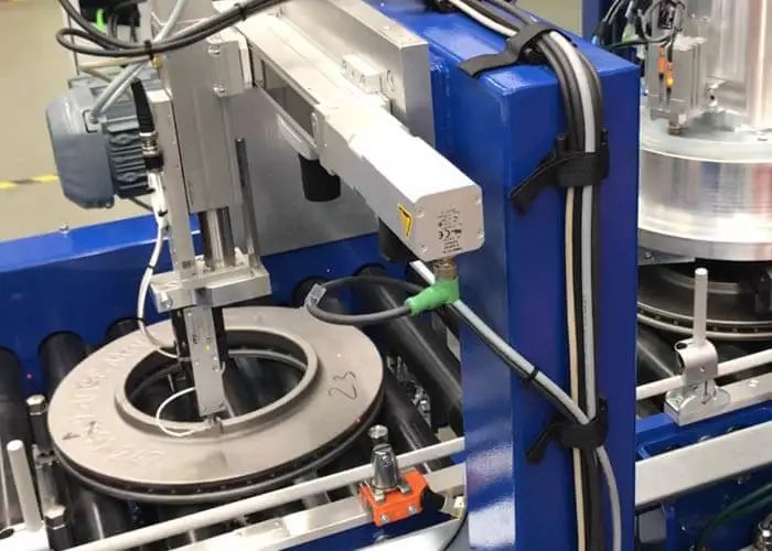 Matheus Industrie Automation Bremsscheiben Fließband